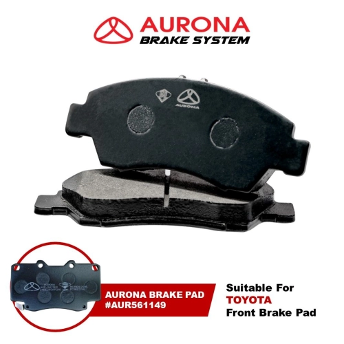 Aurona Brake Pad AUR561149 Front Hilux Land Cruiser