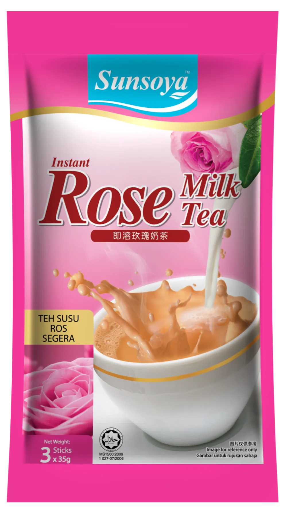 Instant Rose Milk Tea