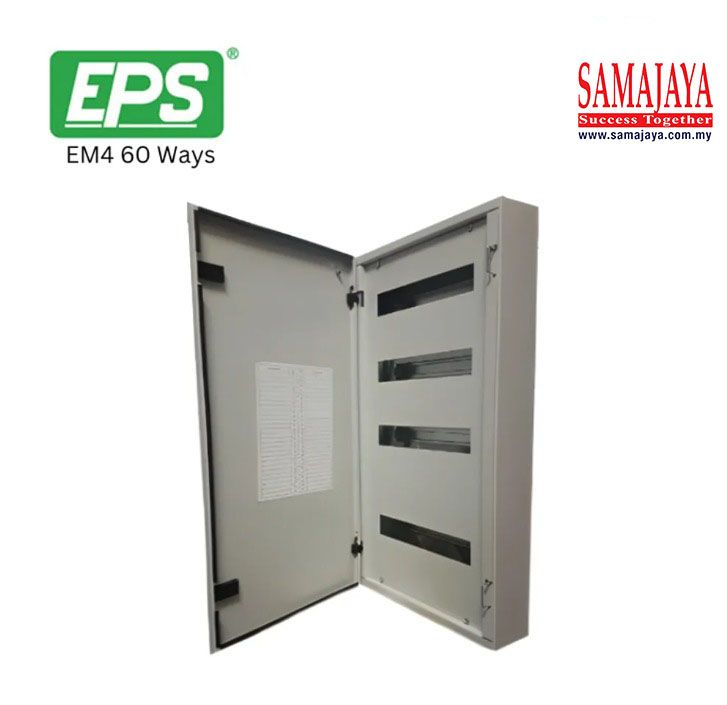 EPS EM4 Metal DB/ Metal Enclosure Box/ Metal DB Board/ Metal Box/ Metal Enclosure DB Box (4 Row 60 Way)