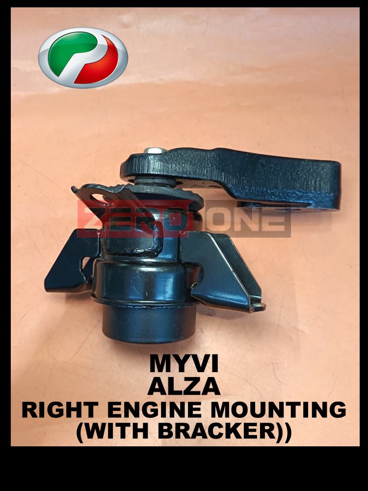 PROTON MYVI LB 1.5cc, ALZA OLD/ADVANCE  100% ORIGINAL RIGHT ENGINE MOUNTING ASSY WITH (BRACKET) 12305-BZ051