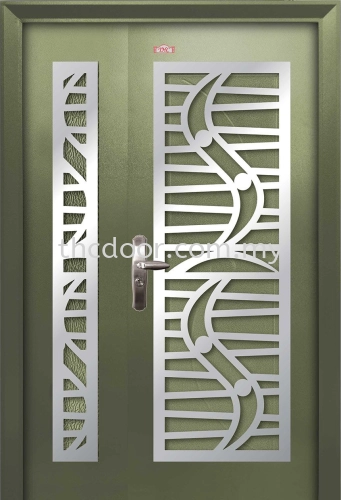 AP4-SS97 Security Door (Stainless Steel Grille)  