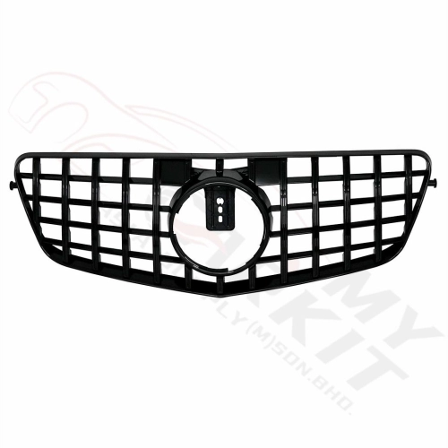 MERCEDES BENZ E CLASS W212 GT GRILLE GLOSS BLACK