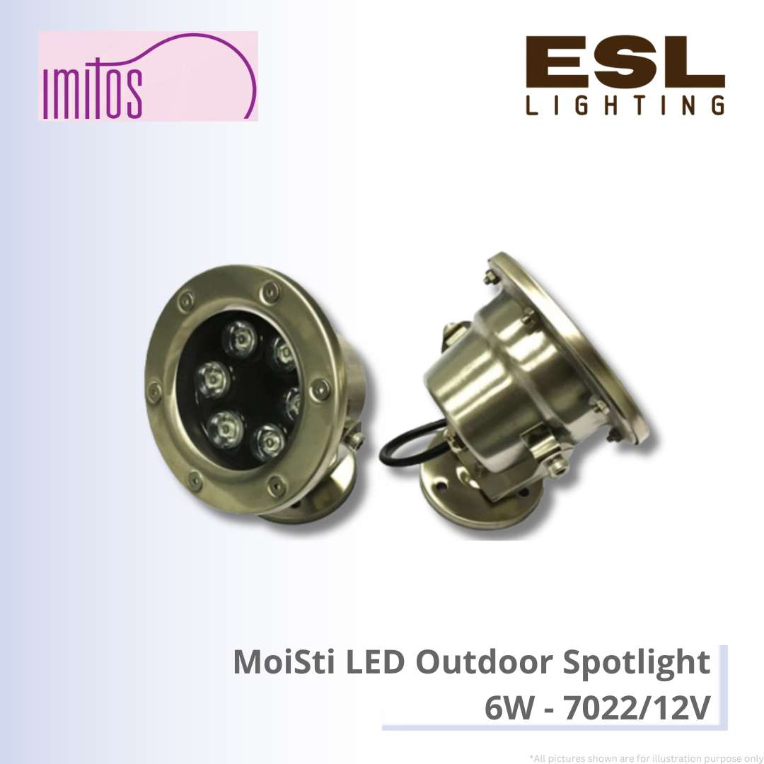 IMITOS MoiSti LED Outdoor Spotlight 6W - 7022/12V IP68
