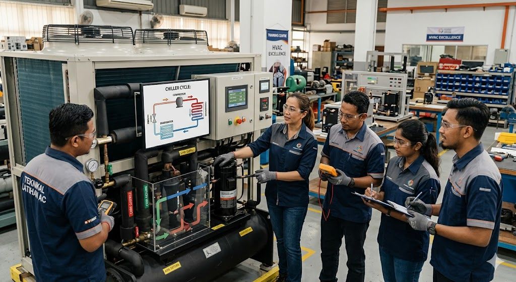 HVAC packaged chiller training