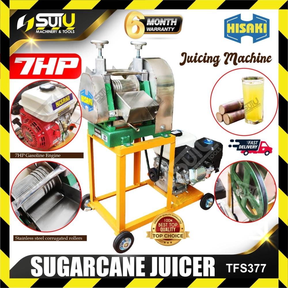 HISAKI TFS377 Sugarcane Juicing Machine Mesin Tebu