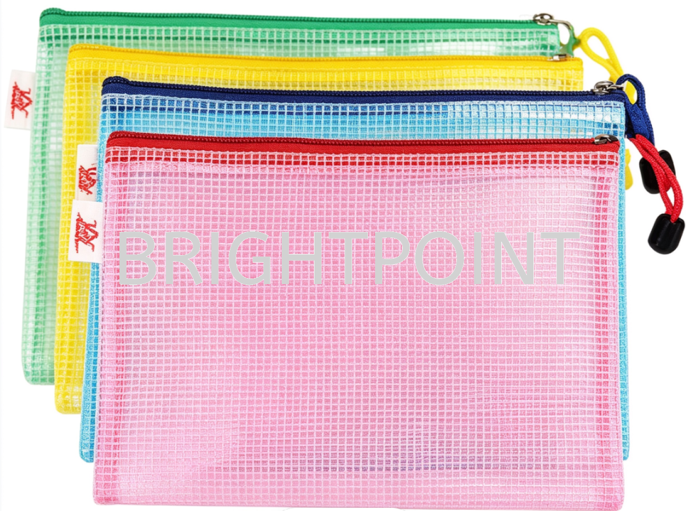 MESH ZIPPER BAG A4