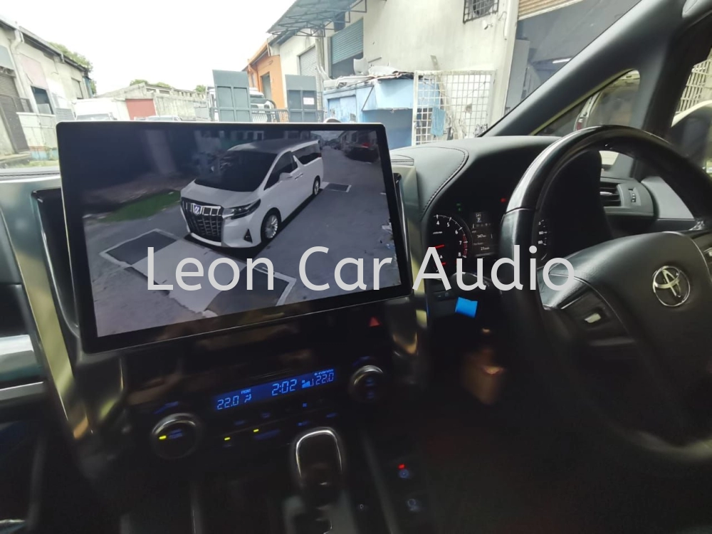Leon Toyota Vellfire Alphard anh30 13" fhd 4ram 64gb 8core DSP Wifi GPS USB 360 3D Panaromic DVR Player