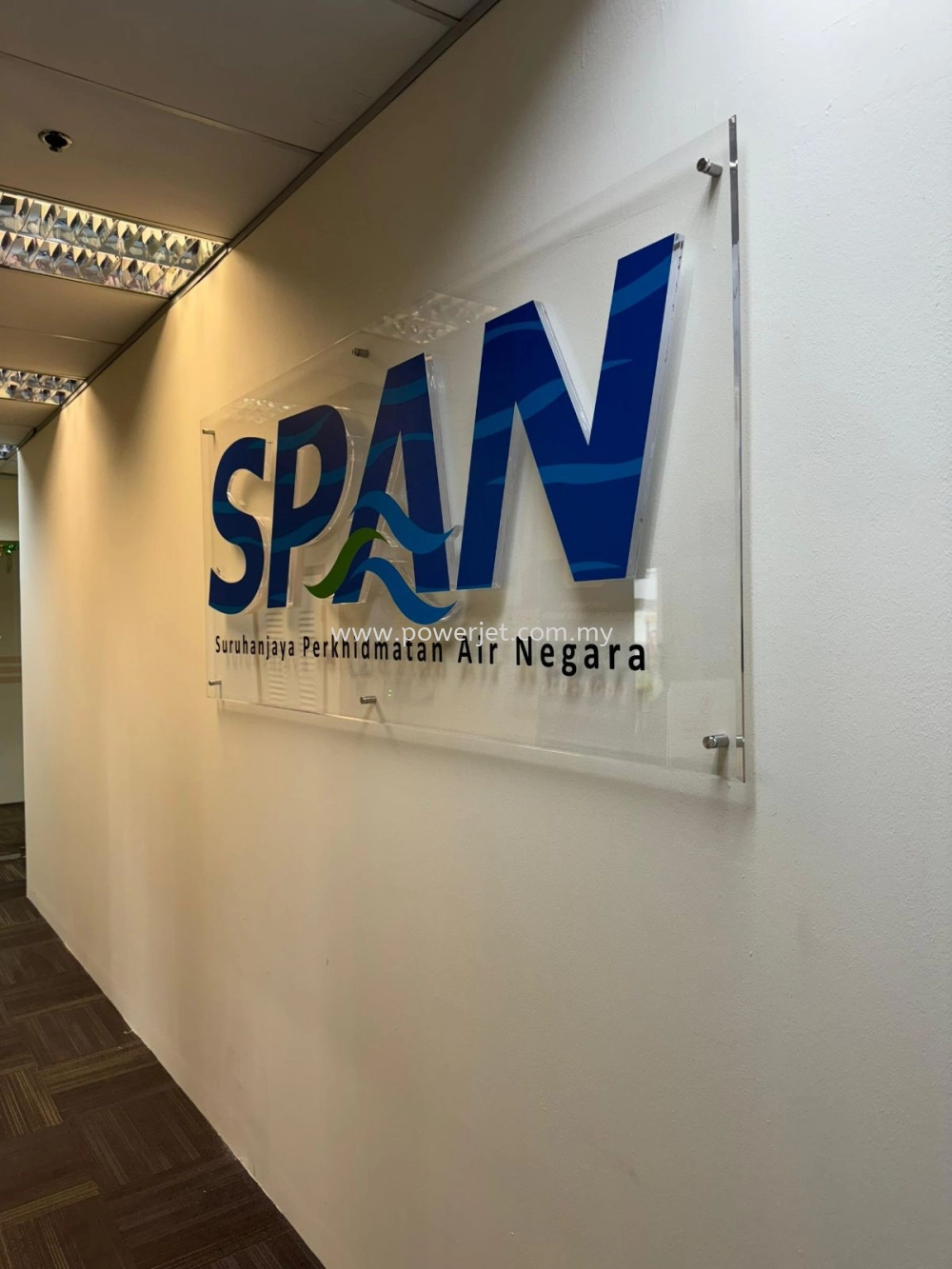 Indoor Company 3D Lettering Signage With Screws Acrylic Selangor ...