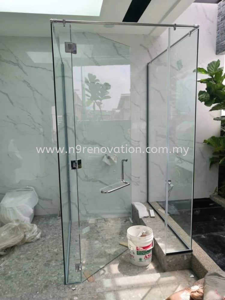 Shower Screen Tempered Glass