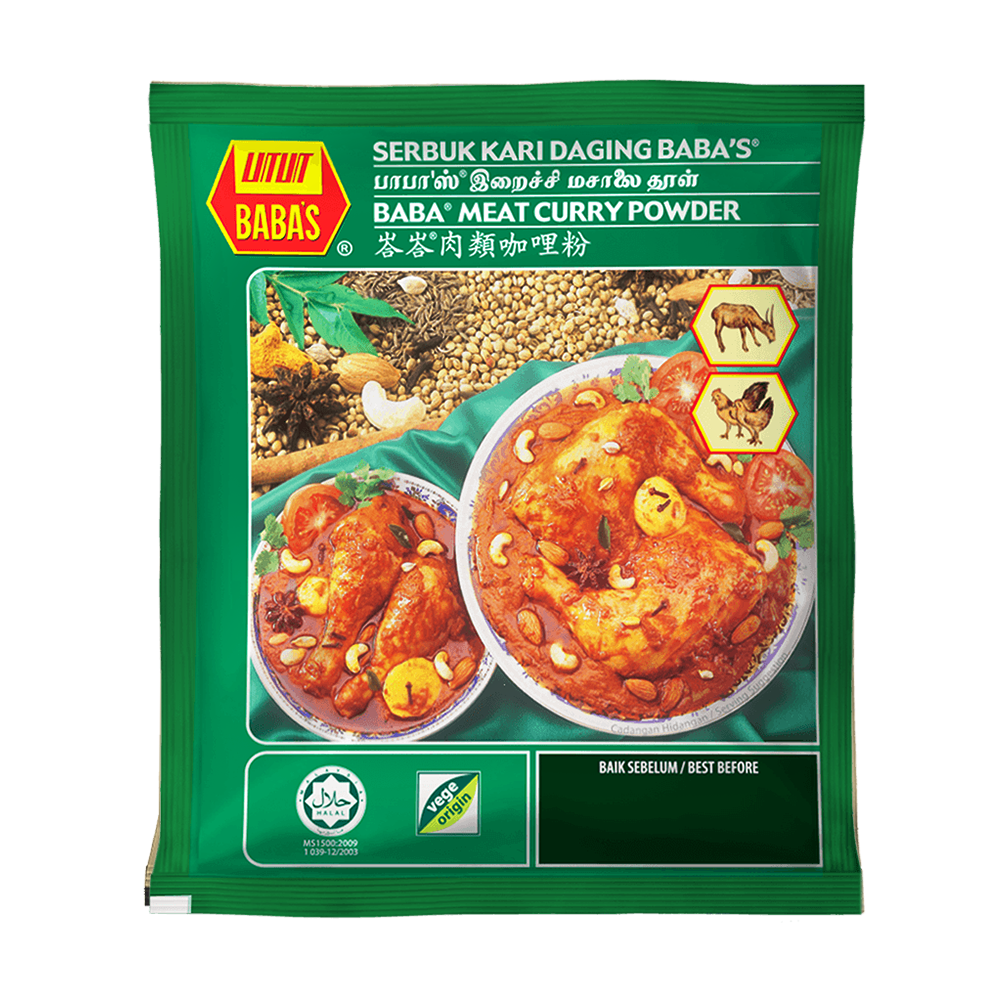 Babas Serbuk Kari Daging / Meat Curry Powder 250g