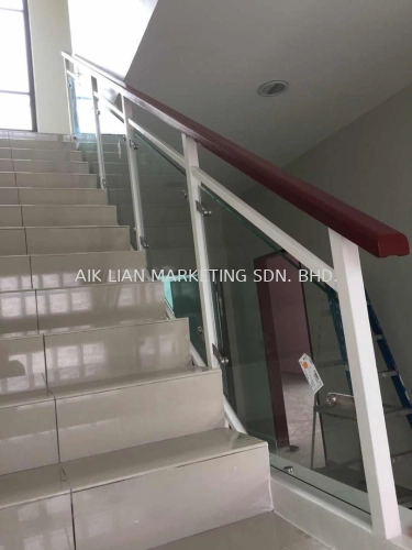 handrail tempered glass klang,setia alam,shah alam,cyberjaya,damansara,petaling jaya,bentong,dengkil,banting,jenjarom,subang,puchong