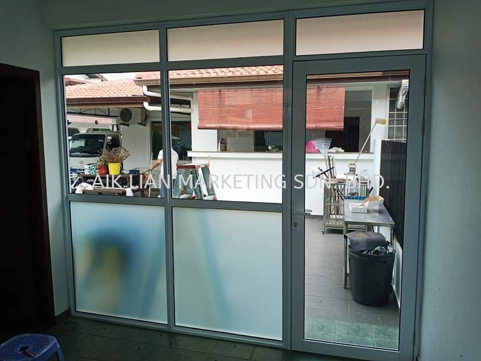 HOME GLASS PARTITION VENDOR AT KELANA JAYA, TAMAN OUG, SELANGOR