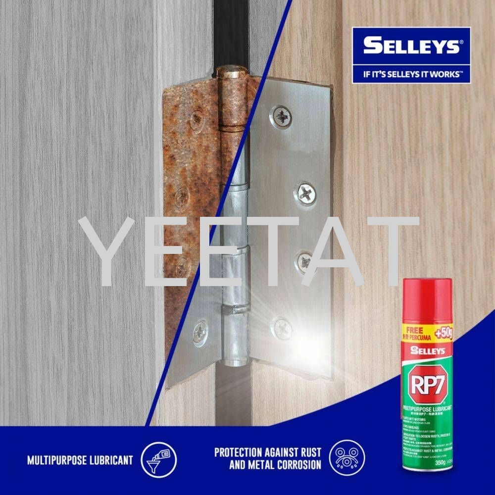 [ SELLEYS ] RP7 Multi Purpose Lubricant Spray Stops Squeaks Loosen WD Hinge Rust Prevention 40 (150g & 300g)