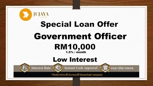 Exclusive Loan Offers for Government Officers!