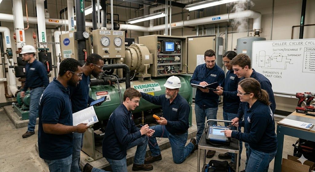 Industrial chiller training