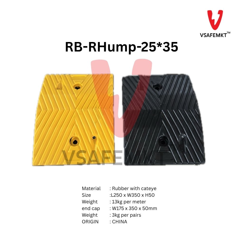 Rubber Hump (L250 x W350 x H50mm)