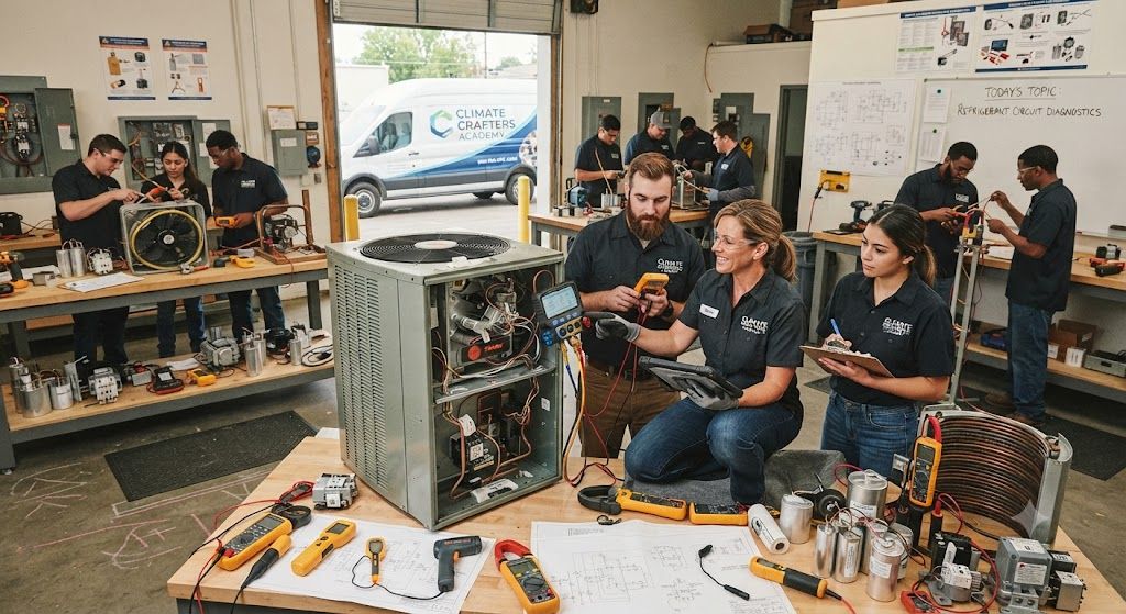 HVAC troubleshooting skills training