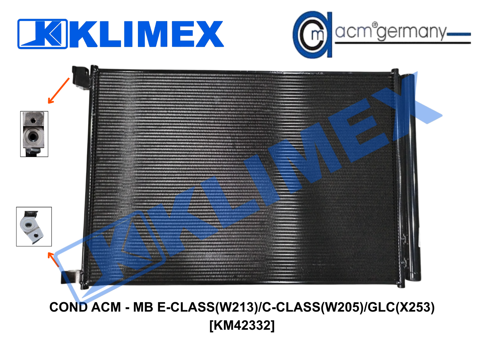 COND ACM - MB E-CLASS(W213)_C-CLASS(W205)_GLC(X253) [KM42332]