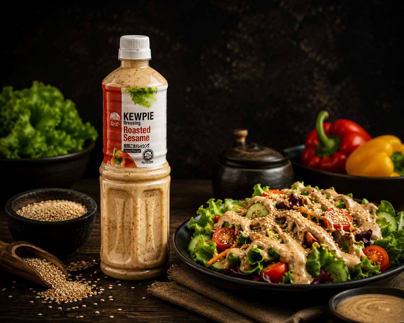 Kewpie Roasted Sesame 芝麻酱 1KG