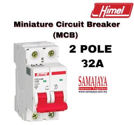 Himel 32A 2 Pole MCB