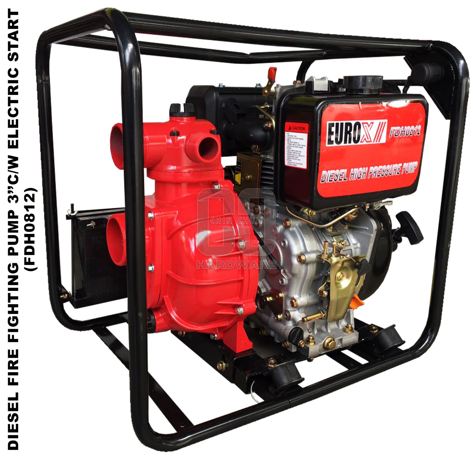 EURO X DIESEL FIRE FIGHTING PUMP 3" COME WITH ELECTRIC START (FDH0812)
