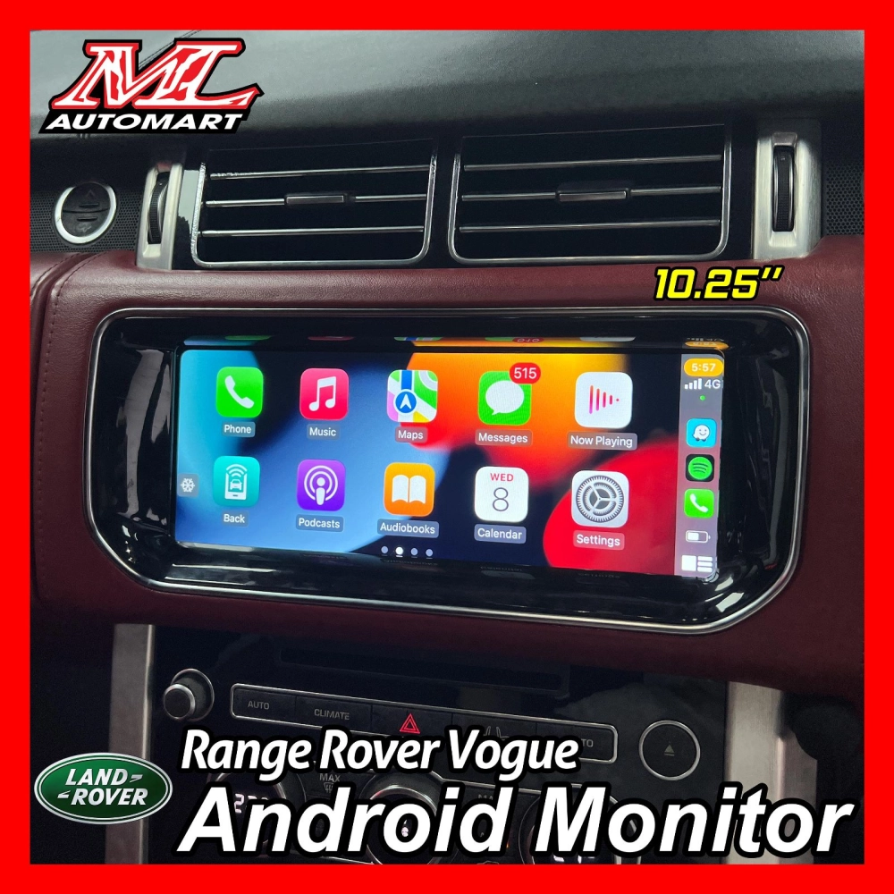 Land Rover Range Rover Vogue L322 Android Monitor (10.25")