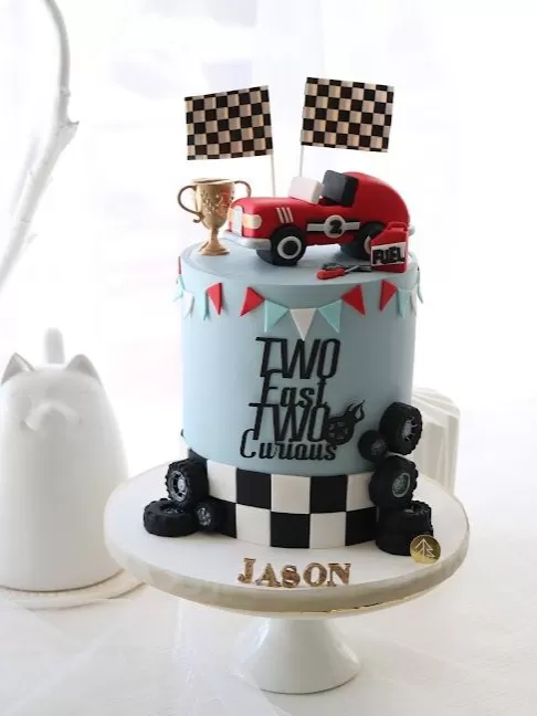 Racing Car Cake