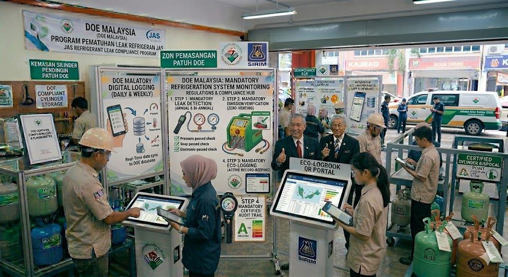 refrigeration system monitoring regulations Malaysia DOE