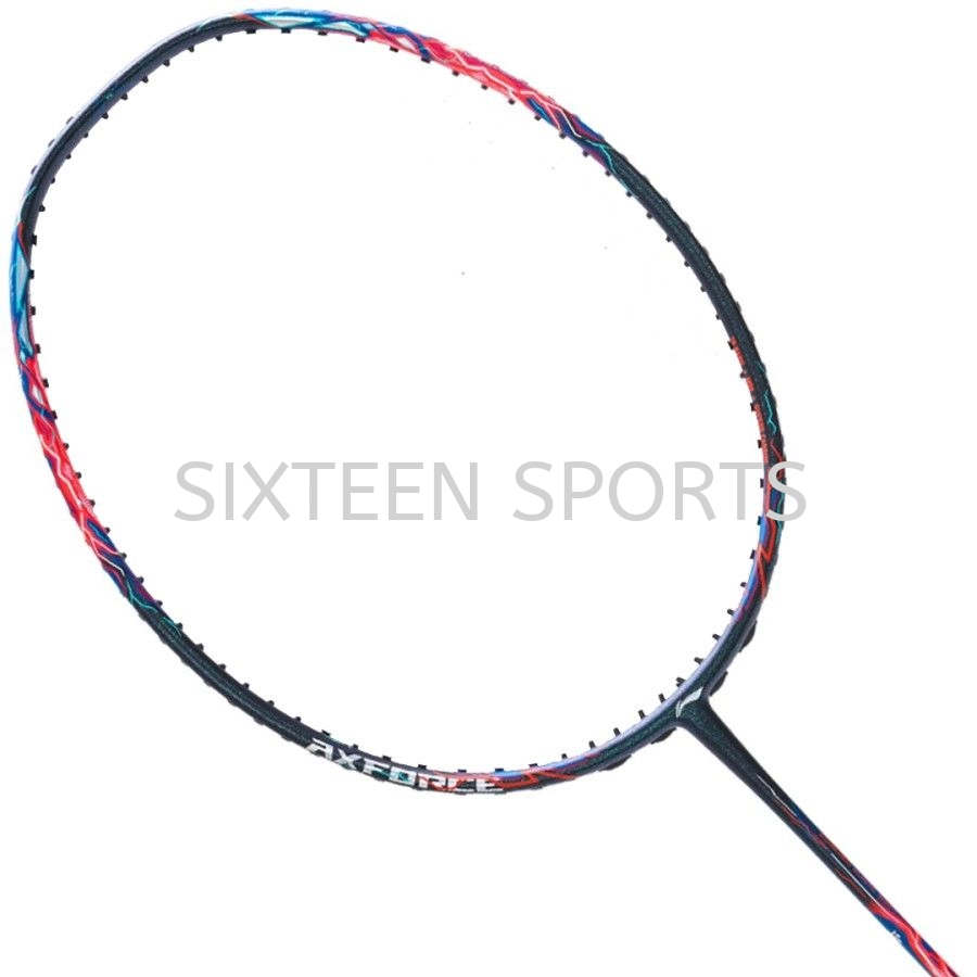 Li Ning Axforce 90 Tiger Max Badminton Racket (C/W Lining No.1 String & Overgrip)