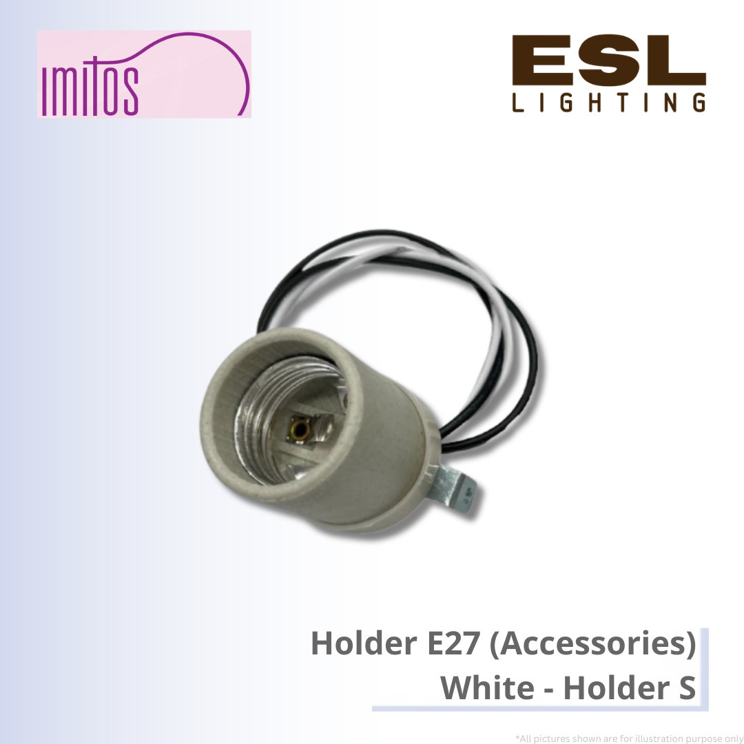 IMITOS Holder E27 (Accessories) White - Holder S
