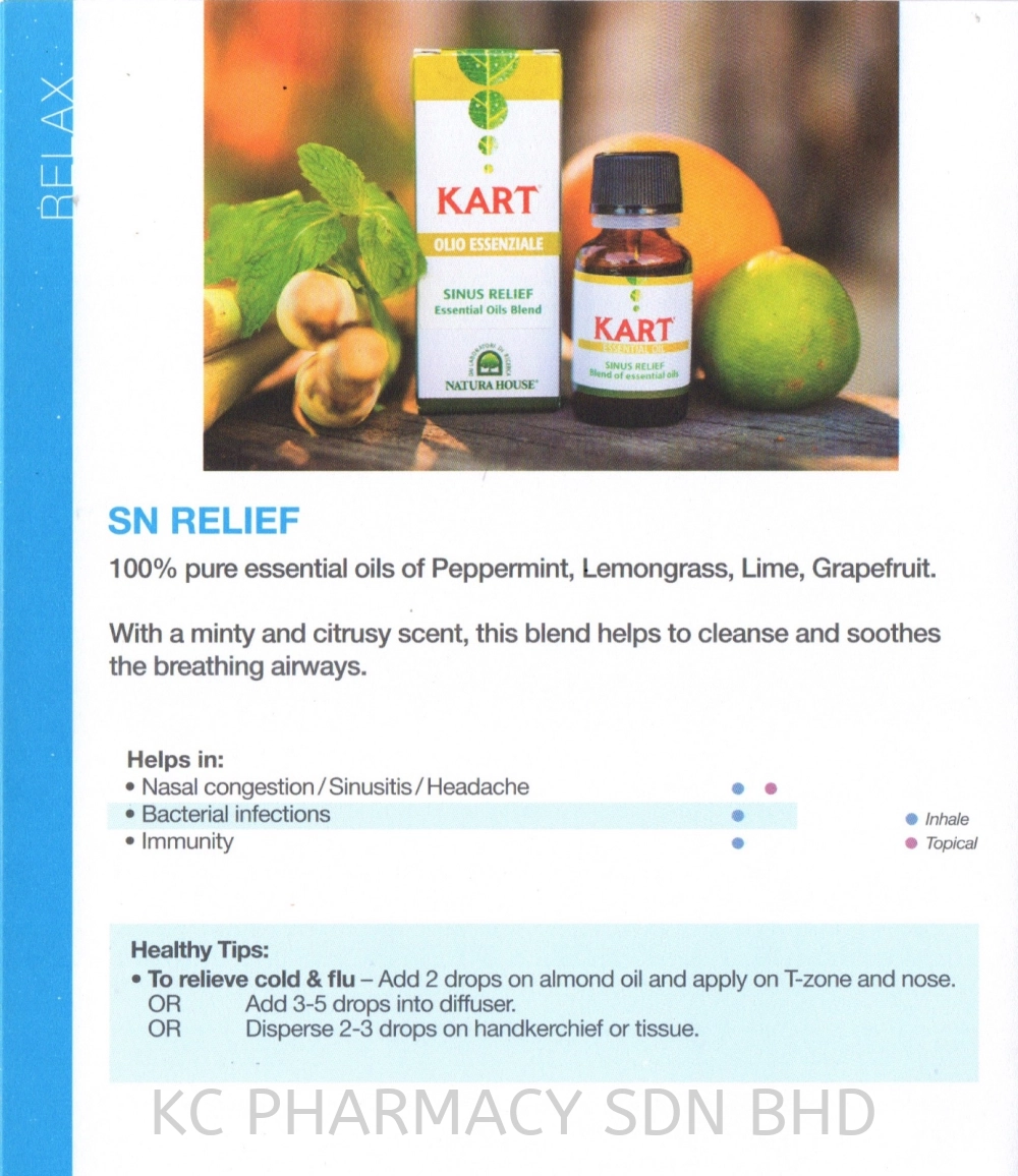 NH KART Essential Oil 15ml (SN Relief Essential Oil) 