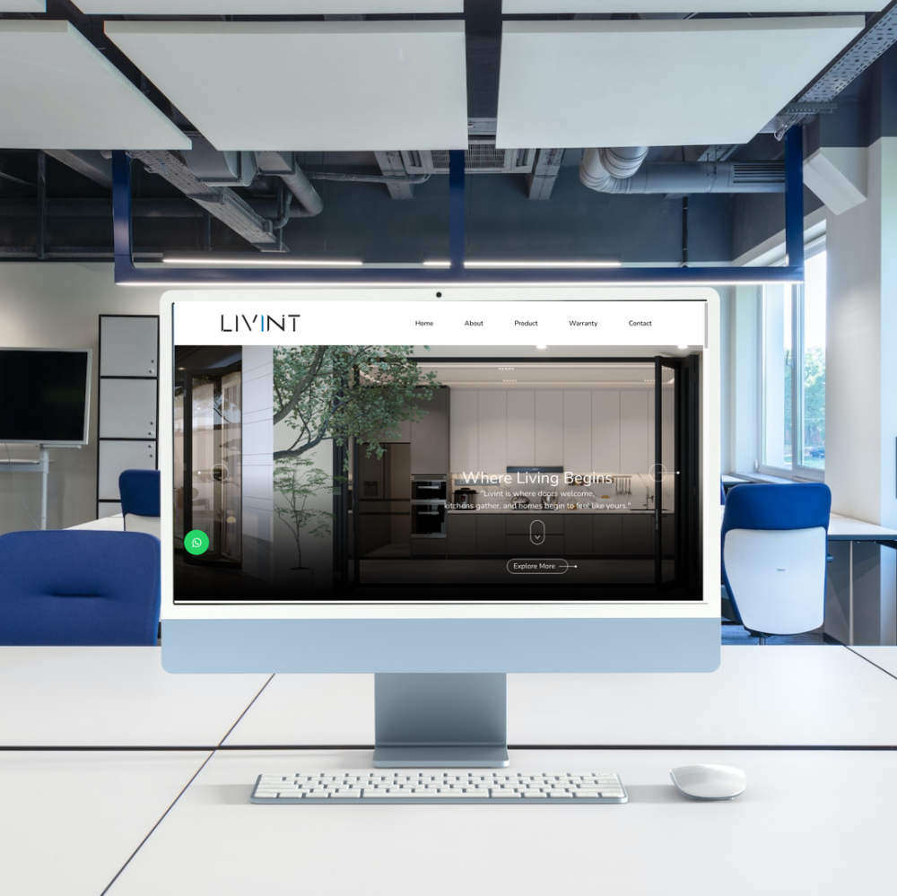 Aluminium Cabinets Manufacturer Website Design & SEO | Johor