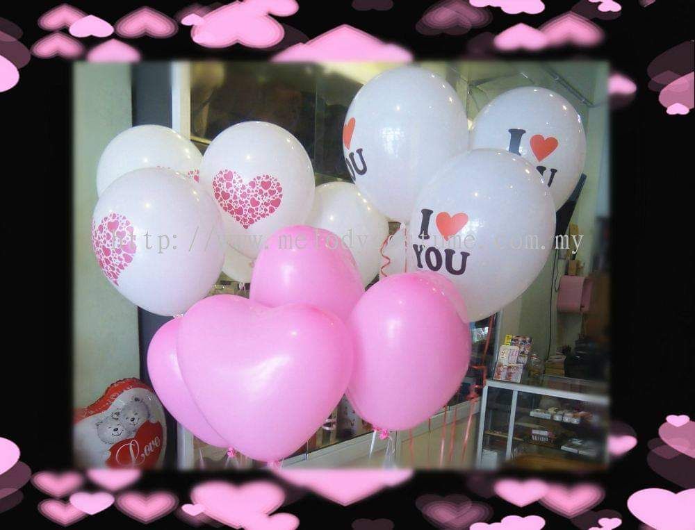 heart shape balloon ( pcs )