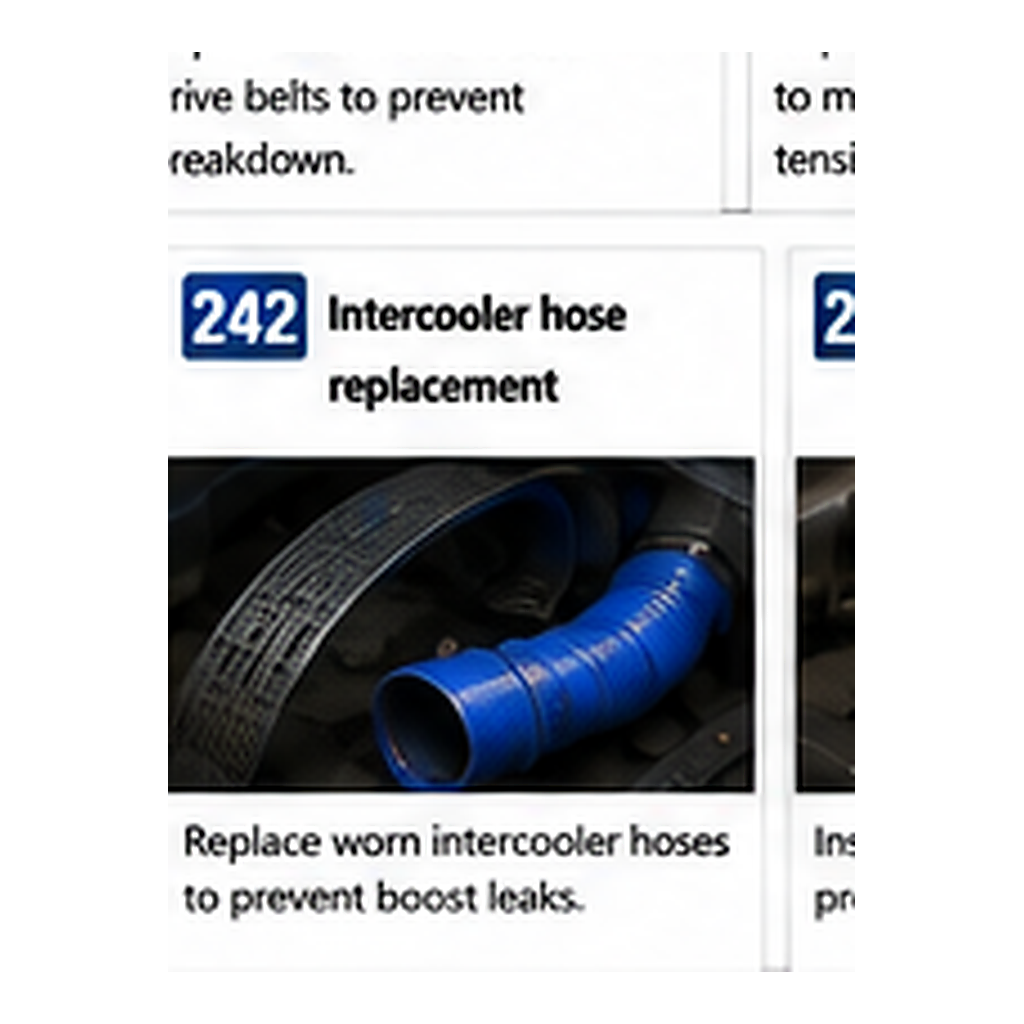 Intercooler Hose Replacement