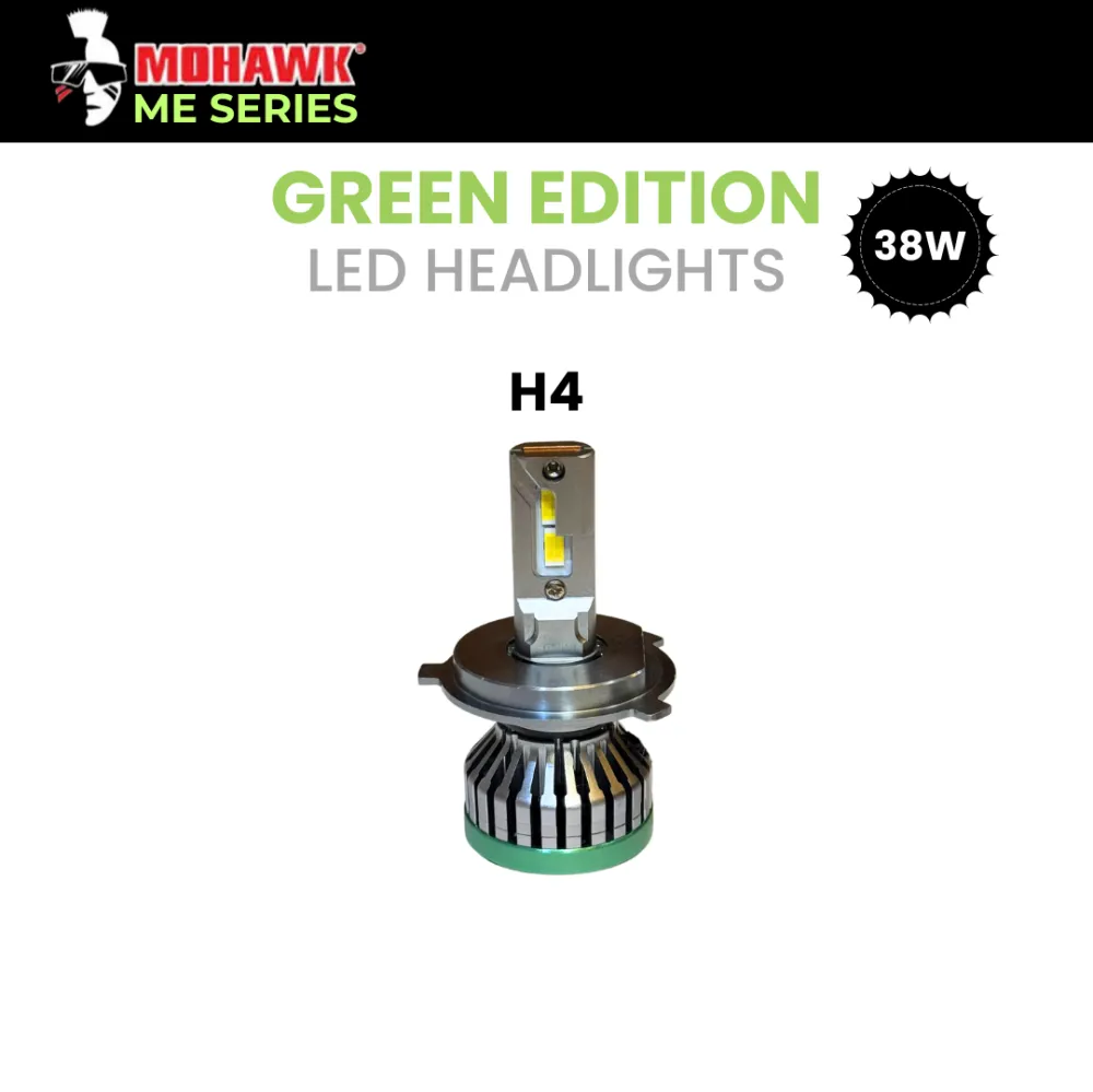MOHAWK ME SERIES GREEN EDITION 38W H4 LED HEADLAMP 4300K/6000K Kuala ...