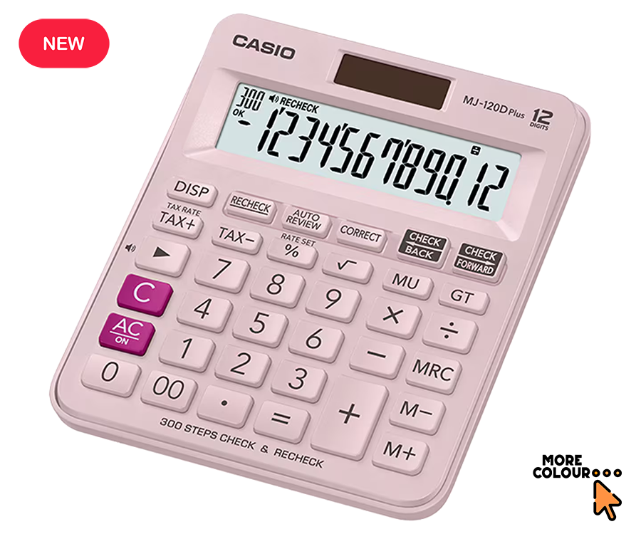 MJ-120D-PLUS | Casio Desktop Calculator