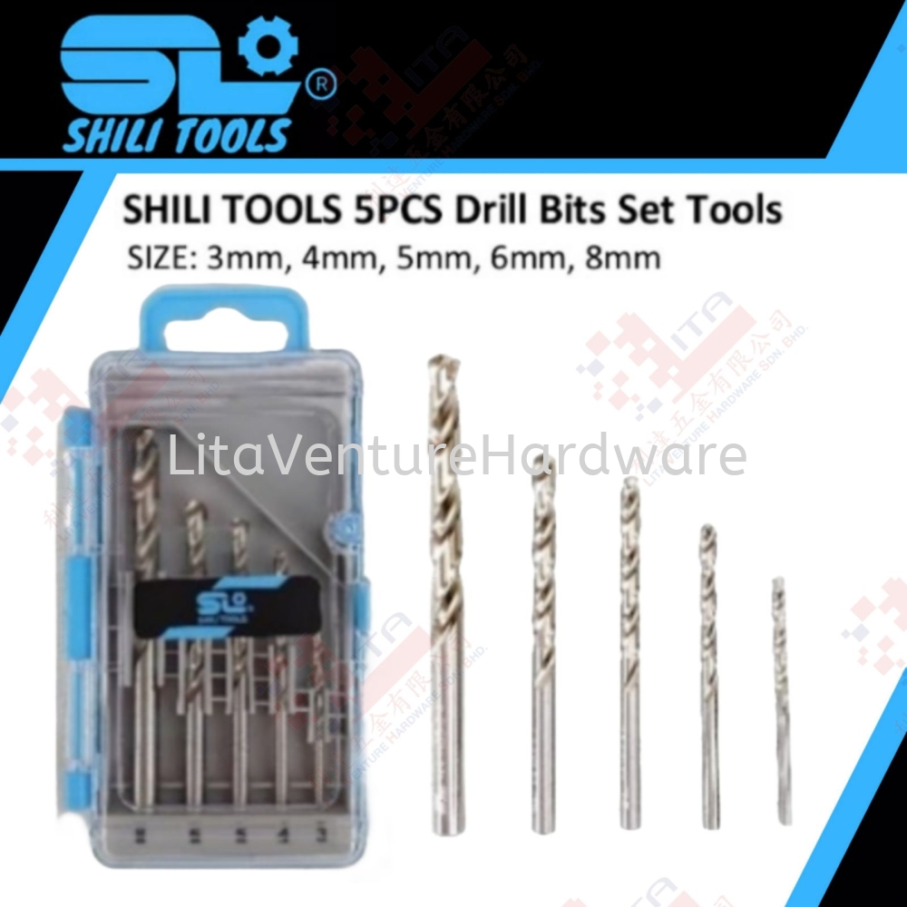 SHILI TOOLS BRAND DRILL BITS SET TOOLS
