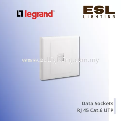 Legrand Eloe™ Data sockets RJ 45 Cat.6 UTP