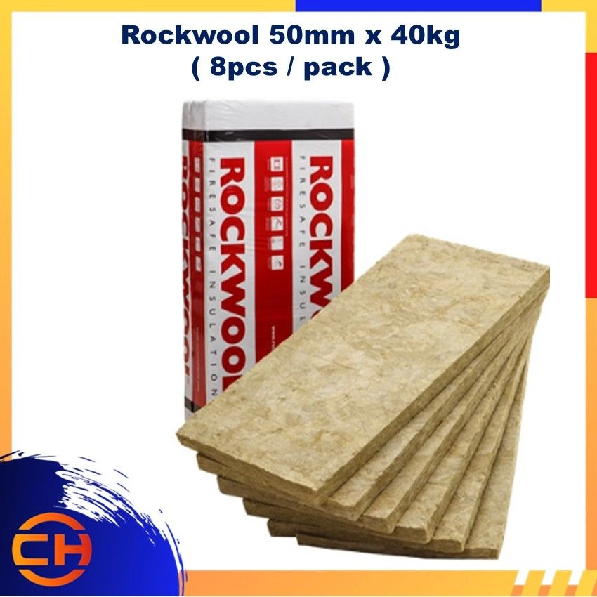 Rockwool Sound Proof Acoustic Rock Wool Mineral Wool(8 Pcs/pack