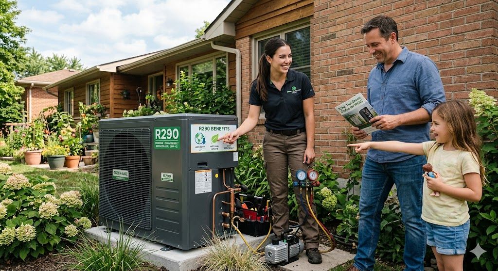 R290 natural refrigerant environmental impact