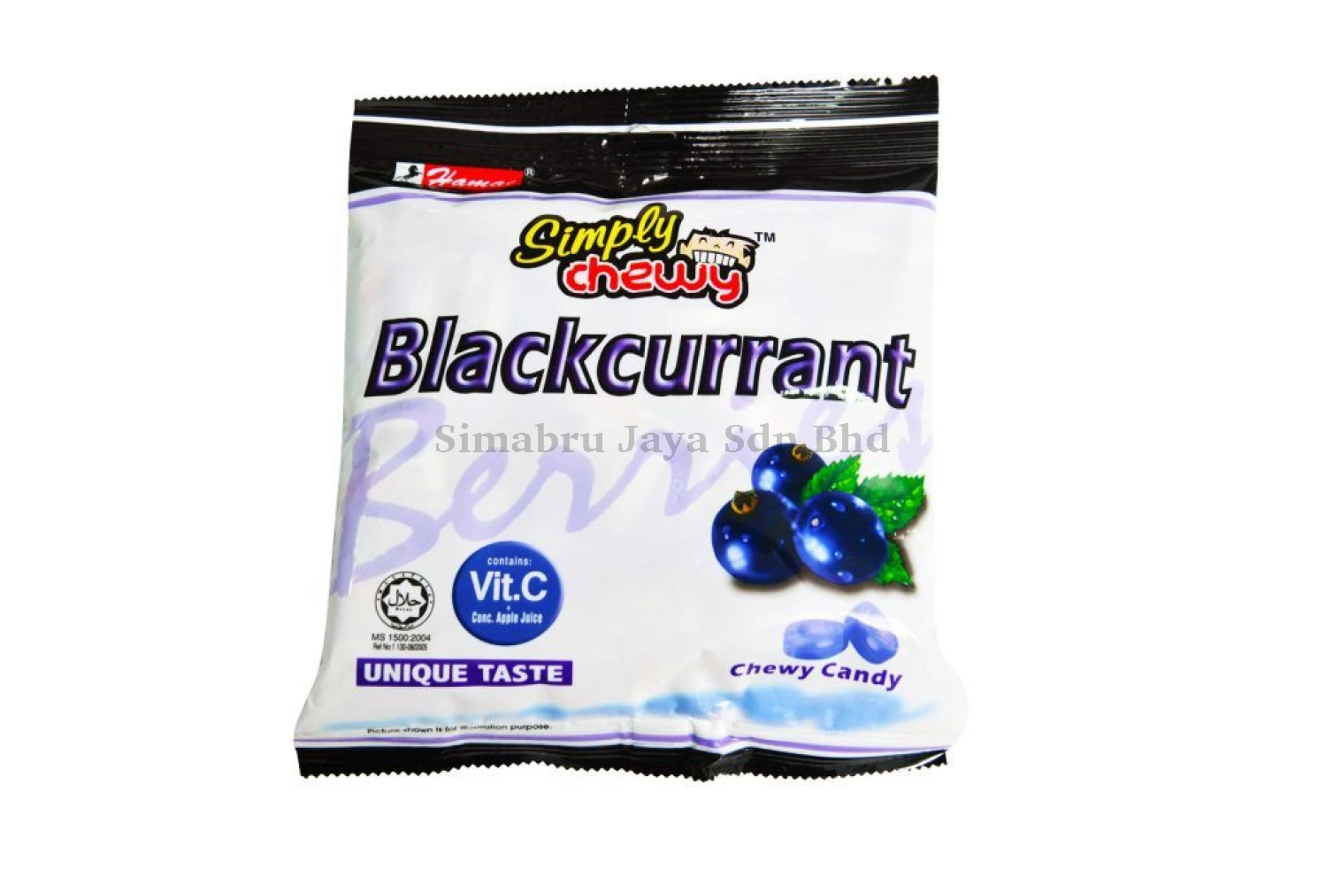 Simple Chewy Candy Blackcurrent