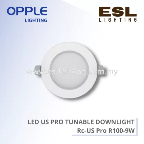 OPPLE DOWNLIGHT - LED US PRO TUNABLE DOWNLIGHT - Rc-US PRO R100-9W-WH/BK/GY