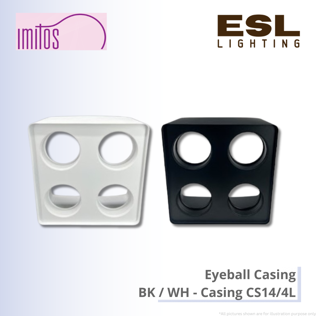 IMITOS Eyeball Casing BK / WH - Casing CS14/4L