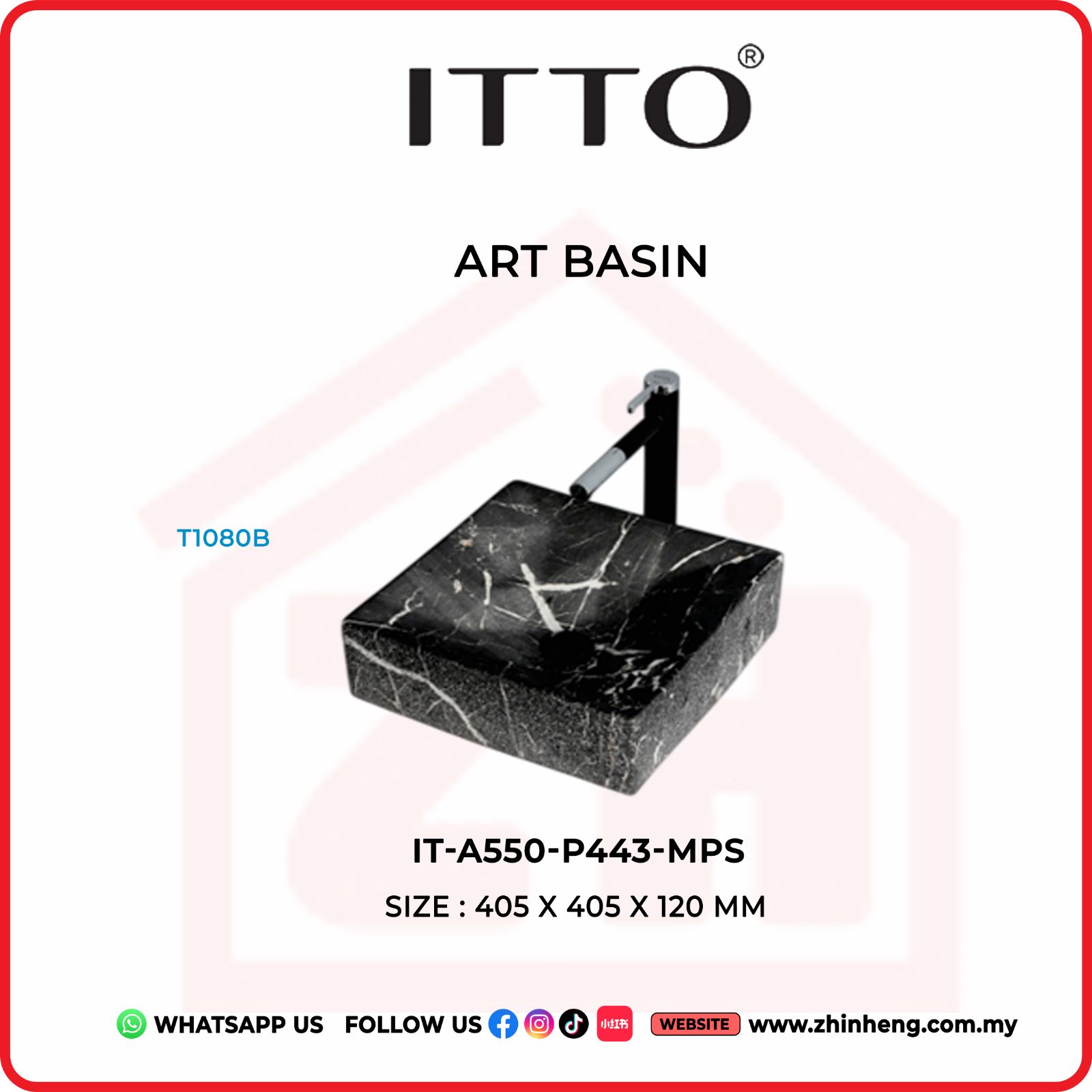 ITTO ART BASIN IT-A550-P344-MPS