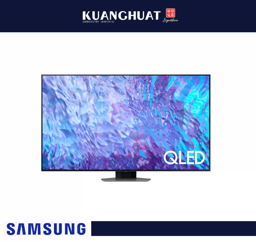 SAMSUNG Q80C 85 Inch QLED 4K Smart TV (2023) QA85Q80CAKXXM
