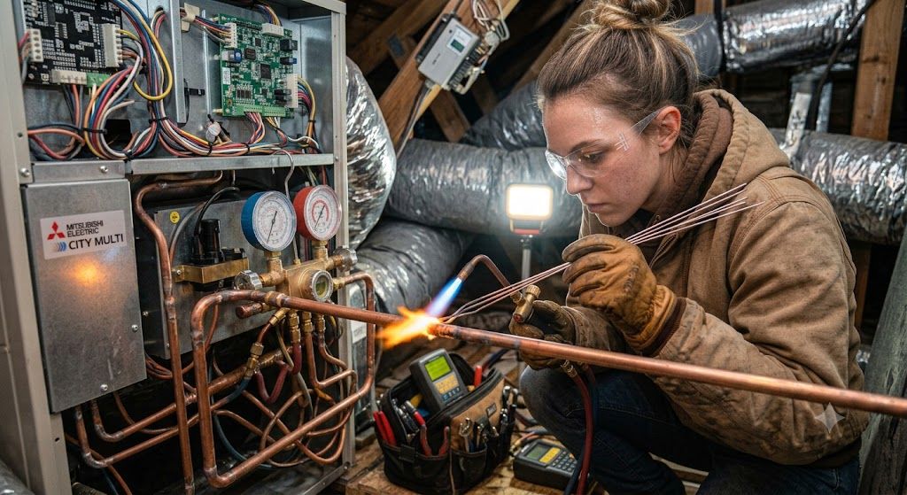 oxy acetylene brazing air conditioning systems
