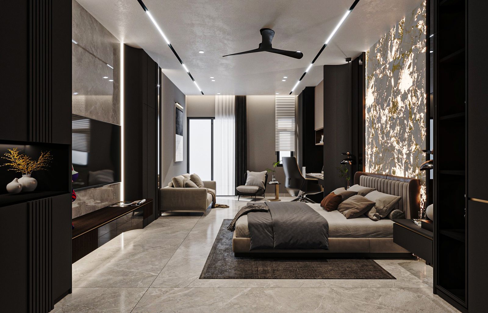 MASTER BEDROOM - SILVER - LTH  