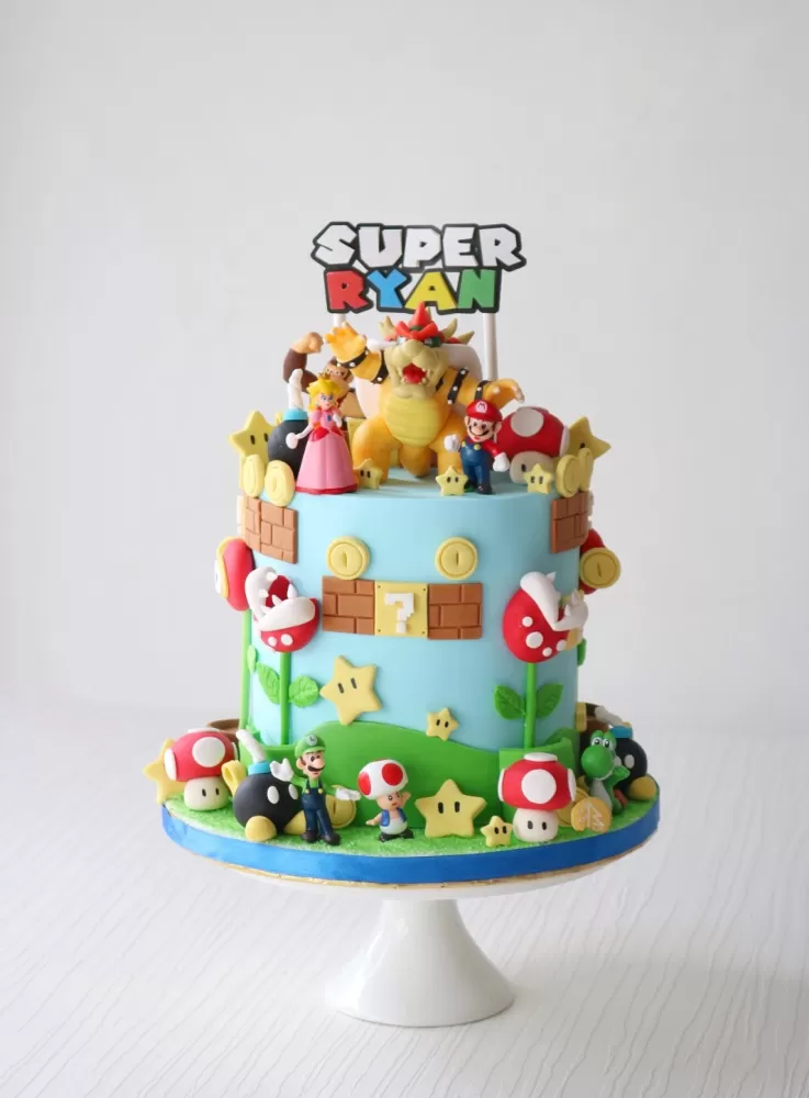 Super Mario Cake