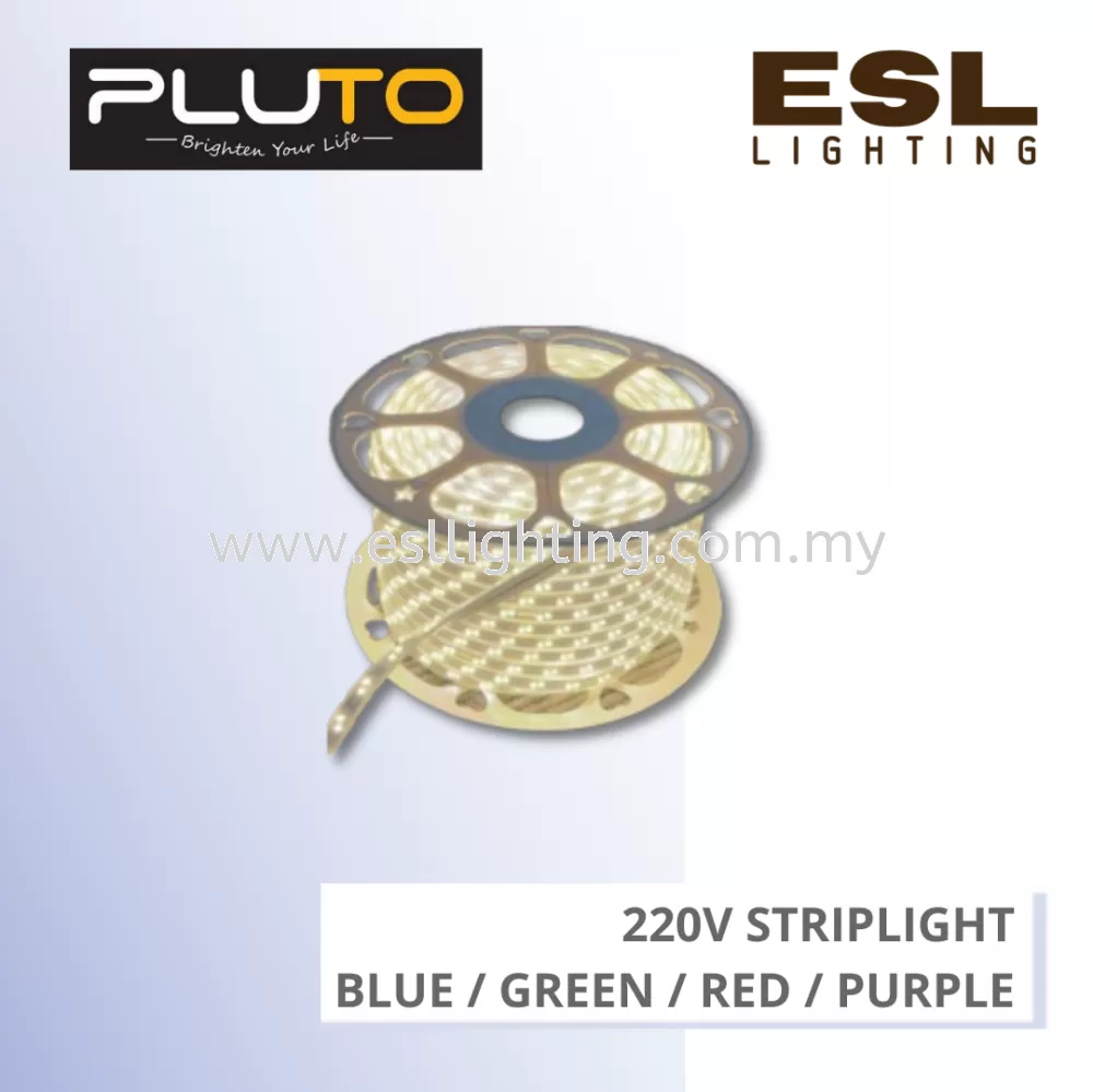 PLUTO 220V Strip Light - 2835 116 LED Strip IP65 Colour