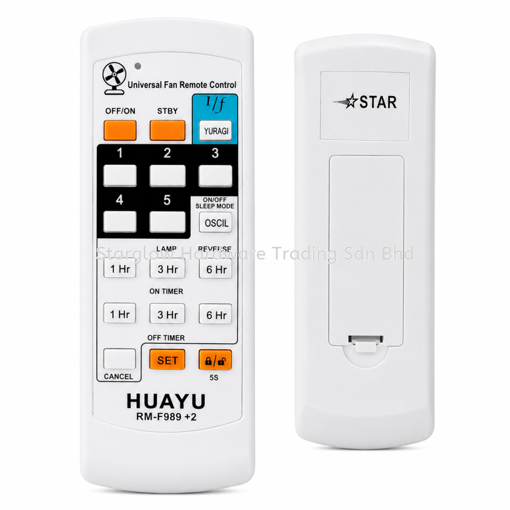 Universal Fan Remote Control RM-F989+2
